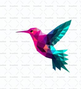 Geometrischer Kolibri